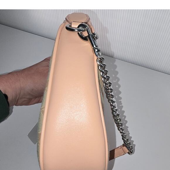 Coach Carmen Mini Crossbody in Signature Jacquard Faded Blush Top Handle  NEW - Picture 8 of 13